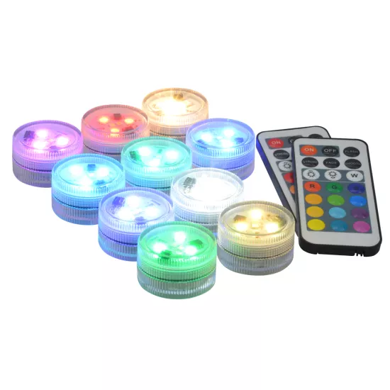 Set LED Lämpchen mit Fernbedienung